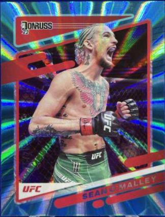 Sean O'Malley 2022 Panini Donruss UFC Base #48 Teal