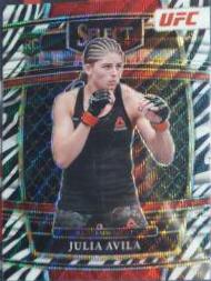 Julia Avila 2022 Panini Select UFC Concourse #91 Zebra