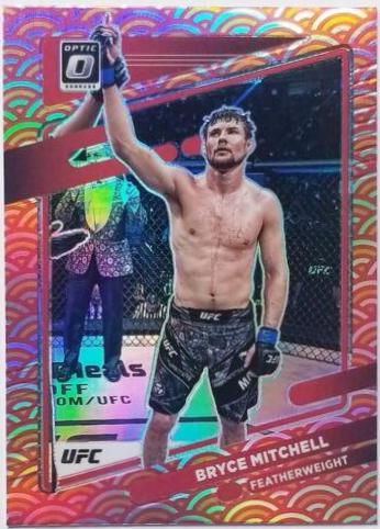 Bryce Mitchell 2022 Panini Donruss Optic UFC Base #39 Photon