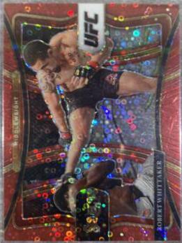Robert Whittaker 2021 Panini Select UFC Premier Level #107 Red Disco