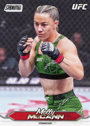 Molly McCann 2025 Topps Stadium Club UFC Base #182 Rainbow