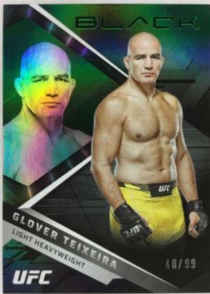 Glover Teixeira 2022 Panini Chronicles UFC Base Black #215 Green
