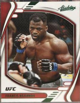 Francis Ngannou 2022 Panini Chronicles UFC Base Absolute #130 Green