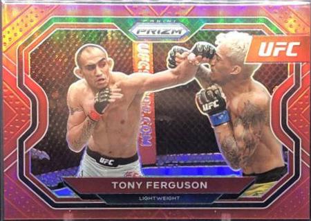 Tony Ferguson 2021 Panini Prizm UFC Base #119 Red