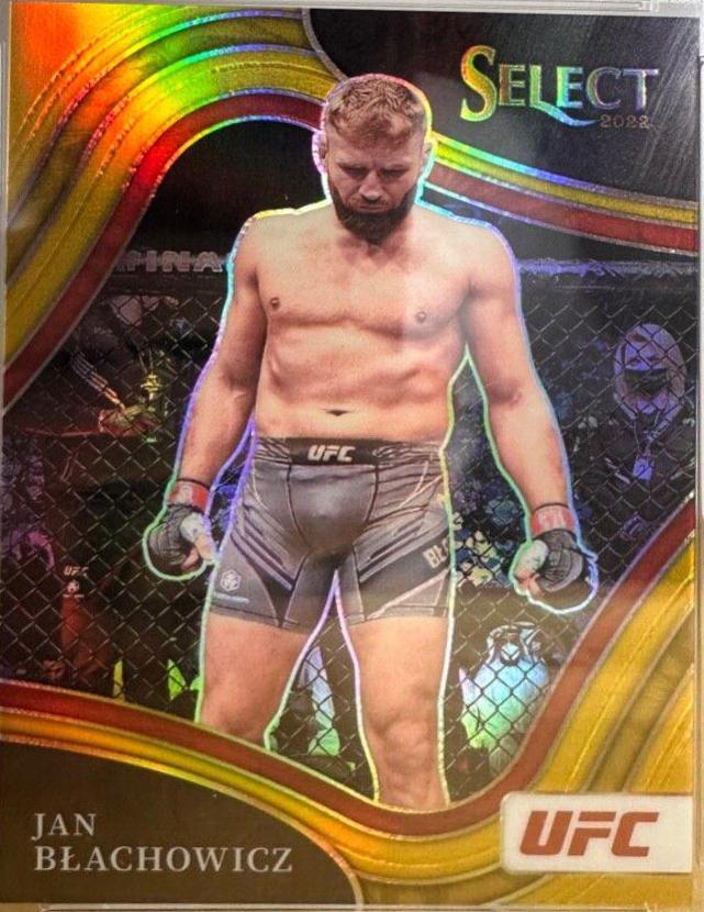 Jan Błachowicz 2022 Panini Select UFC Octagonside #221 Gold
