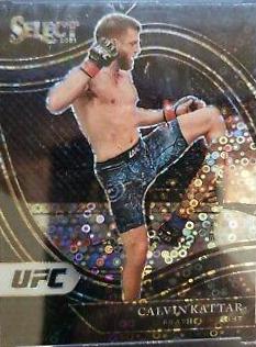 Calvin Kattar 2021 Panini Select UFC Octagonside #290 Disco