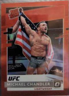 Michael Chandler 2021 Panini Chronicles UFC Base Optic Rated Rookies #220 Red