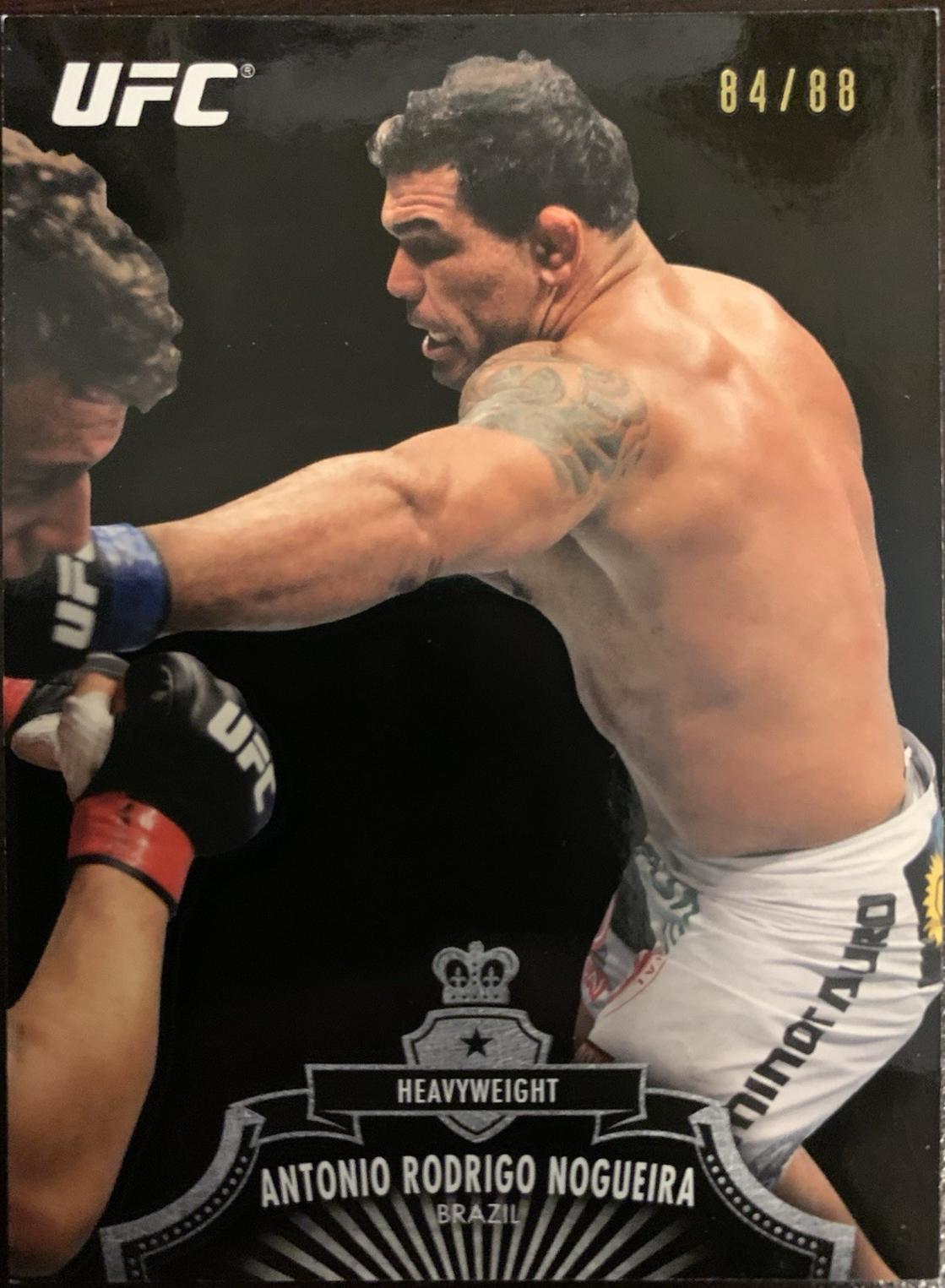 Antonio Rodrigo Nogueira 2012 Topps UFC Bloodlines Base #137 Black