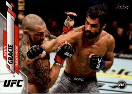 Kron Gracie 2020 Topps UFC Base #94 Red