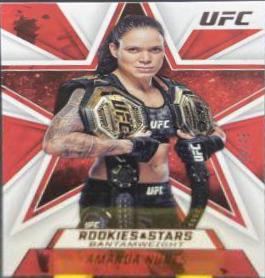 Amanda Nunes 2021 Panini Chronicles UFC Base Rookies and Stars #90 Purple