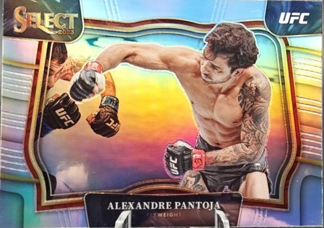 Alexandre Pantoja 2023 Panini Select UFC Octagonside #252 Silver