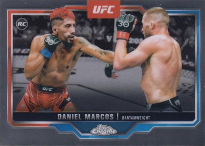 Daniel Marcos 2025 Topps Chrome UFC Base #113 Red Refractor