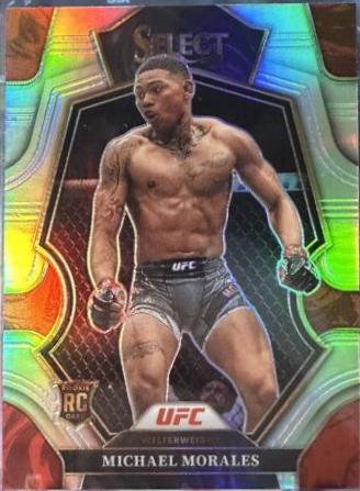 Michael Morales 2023 Panini Select UFC Premier Level #157 Silver