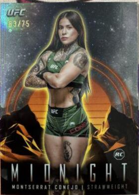 Montserrat Conejo 2024 Topps Midnight UFC Base #40 Dusk