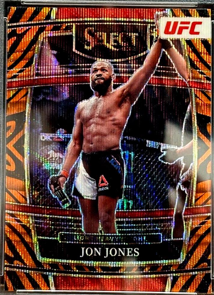 Jon Jones 2022 Panini Select UFC Concourse #55 Tiger