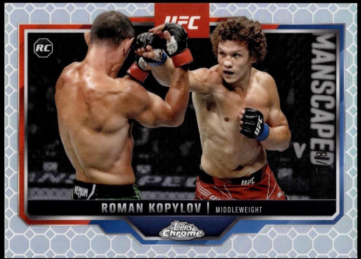 Roman Kopylov 2025 Topps Chrome UFC Base #66 OctaFractor