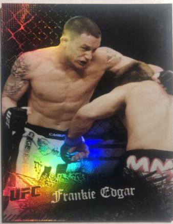 Frankie Edgar 2010 Topps UFC Main Event Base #51 Black