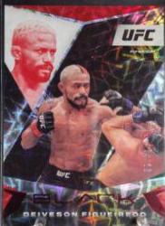 Deiveson Figueiredo 2021 Panini Chronicles UFC Base Black #107 Asia Red
