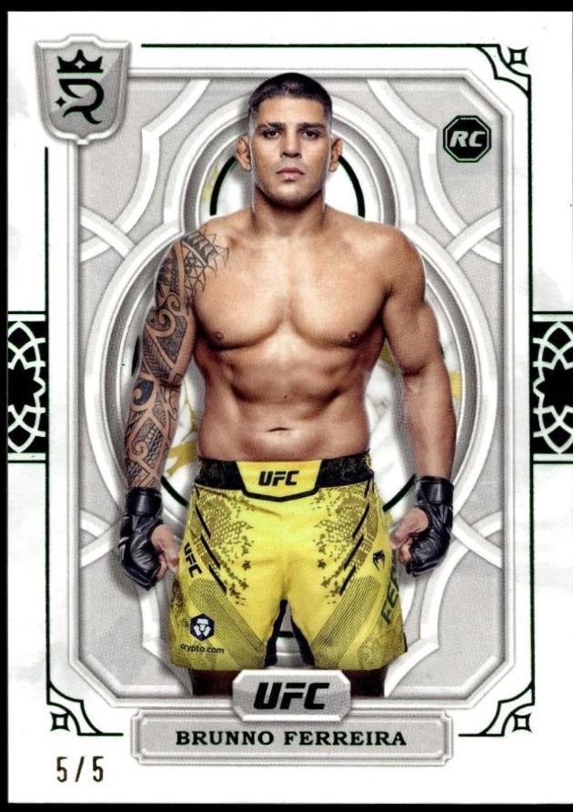 Brunno Ferreira 2024 Topps Royalty UFC Base #23 Green