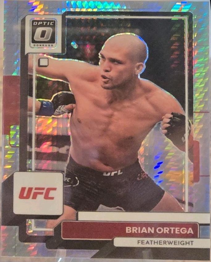 Brian Ortega 2023 Panini Donruss Optic UFC Base #31 Lucky Envelopes