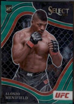 Alonzo Menifield 2022 Panini Select UFC Octagonside #290 Black Flash