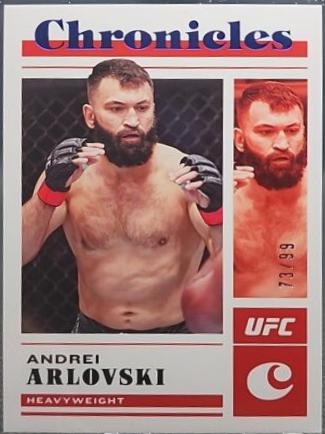 Andrei Arlovski 2023 Panini Chronicles UFC Base Chronicles #20 Blue