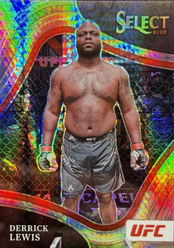 Derrick Lewis 2022 Panini Select UFC Octagonside #248 Lucky Envelopes