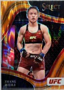 Zhang Weili 2022 Panini Select UFC Octagonside #291 Tiger