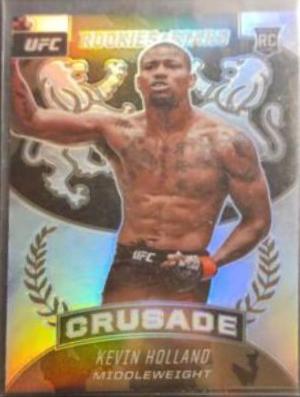 Kevin Holland 2021 Panini Chronicles UFC Base Crusade #224 Silver