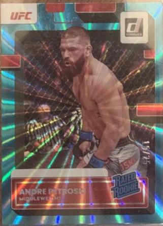 Andre Petroski 2023 Panini Donruss UFC Base #201 Teal Laser