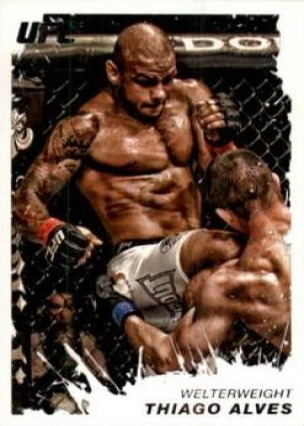 Thiago Alves 2011 Topps UFC Moment of Truth Base #148 Diamond