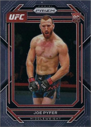 Joe Pyfer 2023 Panini Prizm UFC Base #159 Black