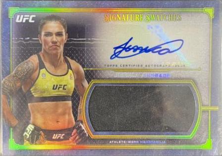 Jessica Andrade 2019 Topps UFC Museum Collection Museum Autographs #MA-JA Gold