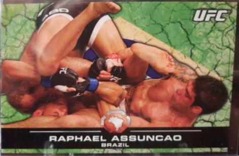 Raphael Assuncao 2013 Topps UFC Bloodlines Base #31 Flag