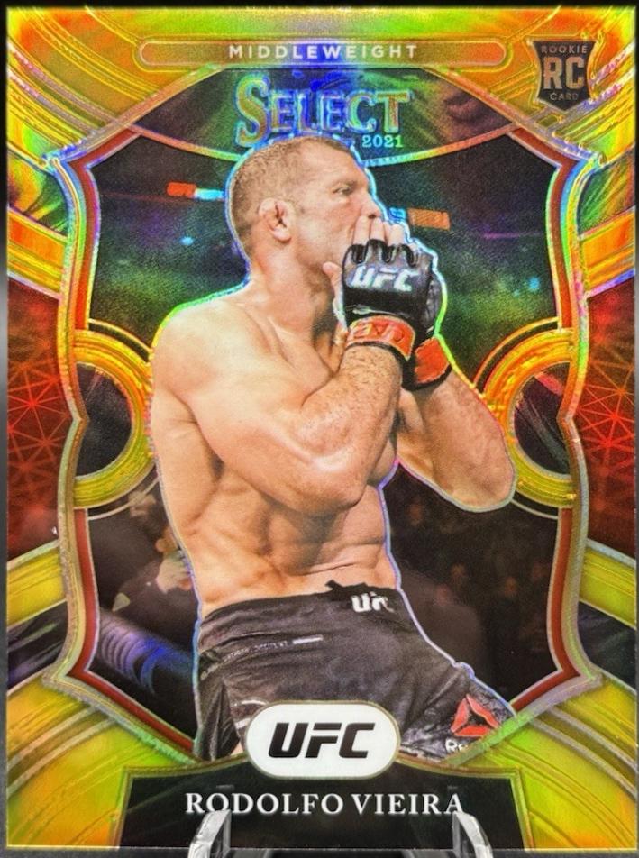 Rodolfo Vieira 2021 Panini Select UFC Concourse #89 Gold