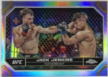 Jack Jenkins 2024 Topps Chrome UFC Base #84 Refractor