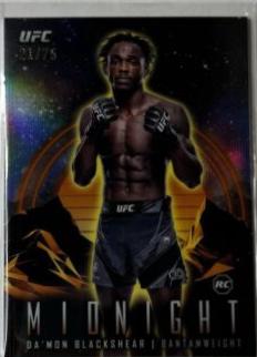Da'Mon Blackshear 2024 Topps Midnight UFC Base #39 Dusk