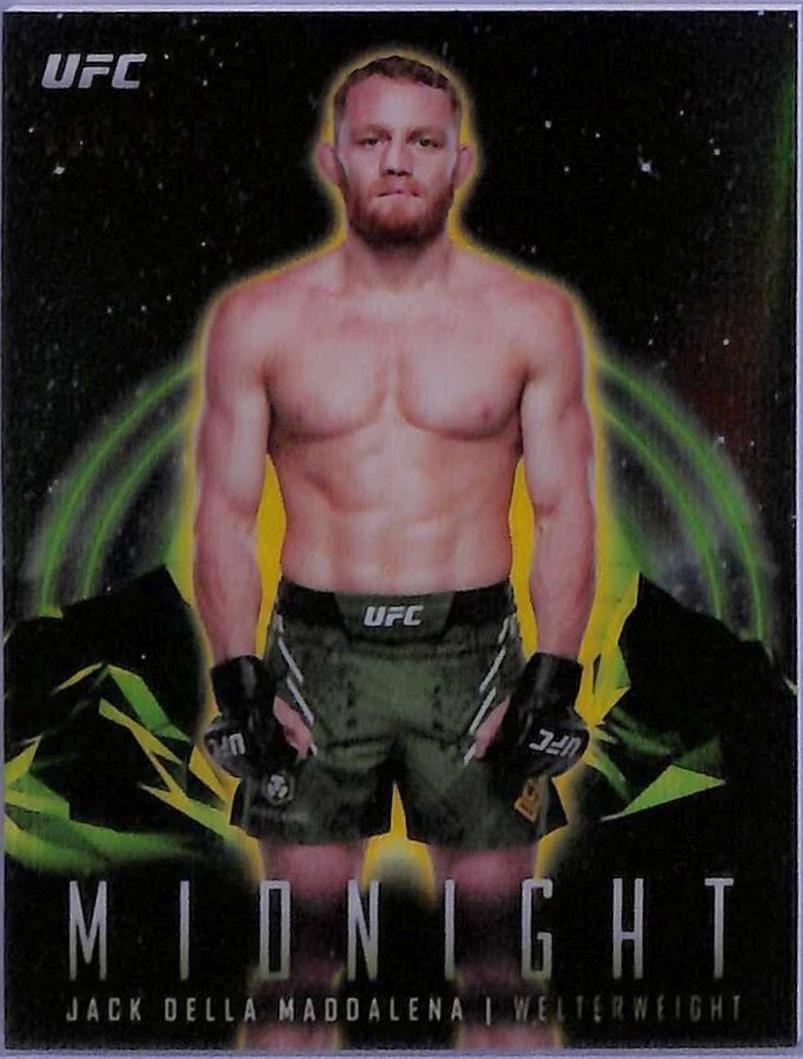 Jack Della Maddalena 2024 Topps Midnight UFC Base #32 Morning