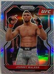 Johnny Walker 2021 Panini Prizm UFC Base #15 Silver