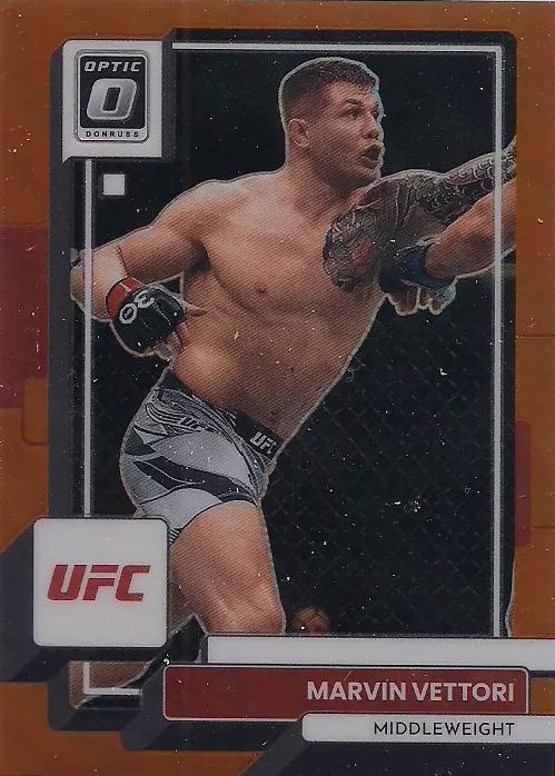 Marvin Vettori 2023 Panini Donruss Optic UFC Base #5 Orange
