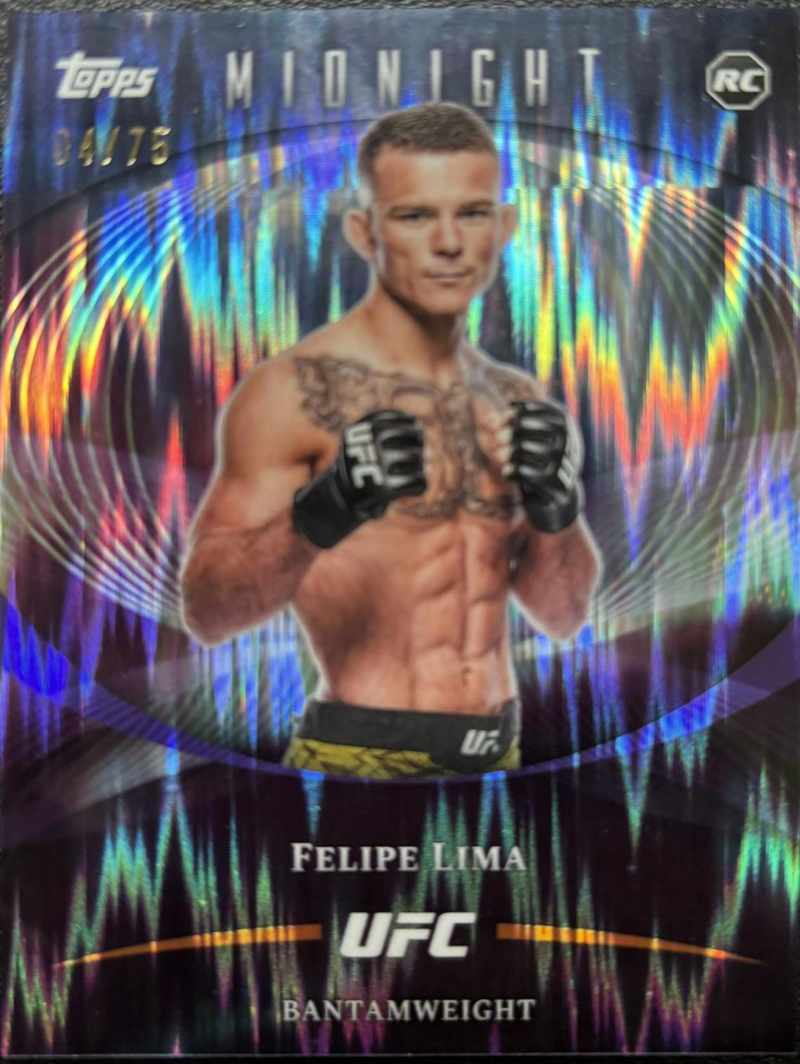 Andre Lima 2026 Topps Midnight UFC Base #61 Dusk
