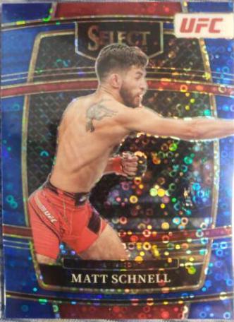 Matt Schnell 2022 Panini Select UFC Concourse #16 Blue Disco