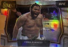 Chris Barnett 2023 Panini Select UFC Octagonside #246 Silver