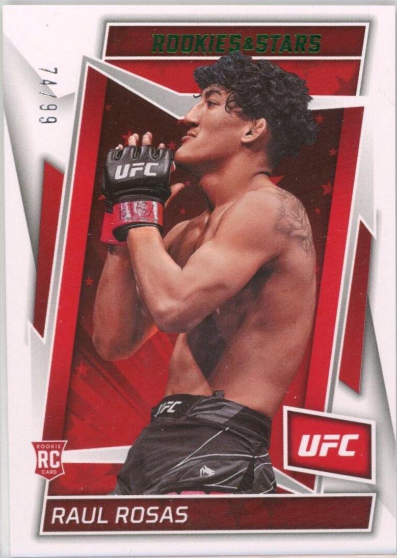 Raul Rosas 2023 Panini Chronicles UFC Base Gala Rookies #492 Green