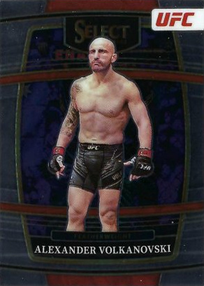 Alexander Volkanovski 2022 Panini Select UFC Concourse #15 Black Flash