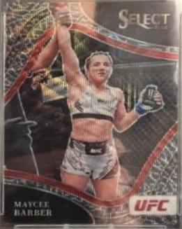 Maycee Barber 2022 Panini Select UFC Octagonside #240 Elephant