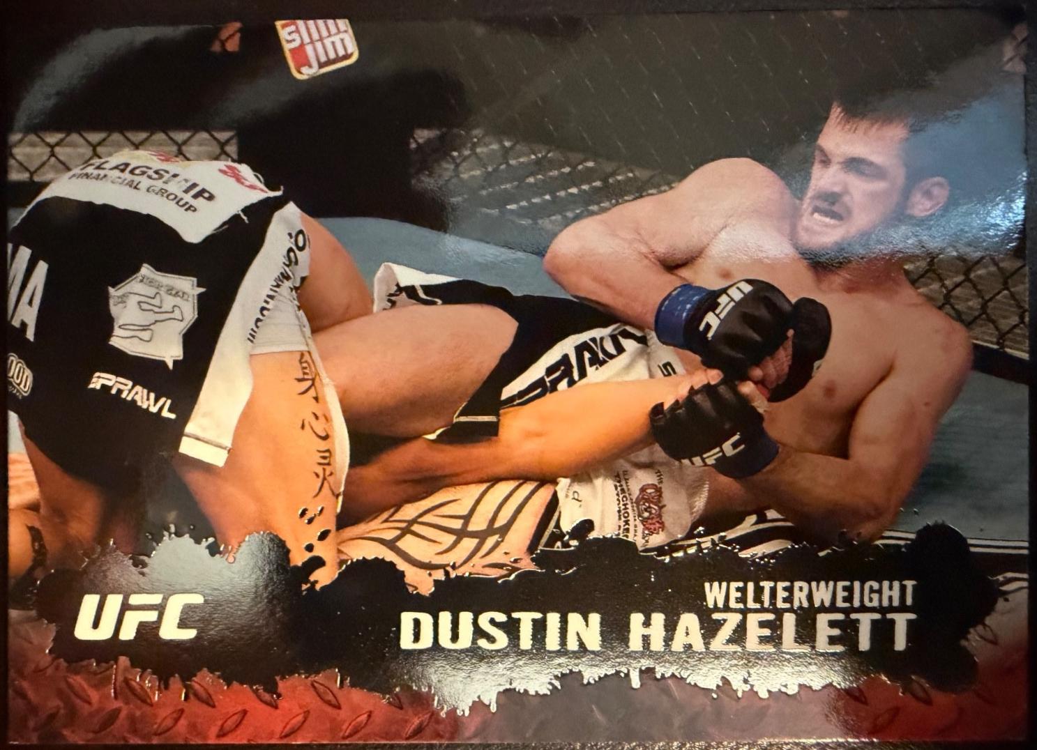 Dustin Hazelett 2009 Topps UFC Round 2 Base #28 Silver