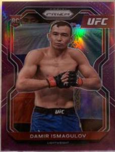 Damir Ismagulov 2021 Panini Prizm UFC Base #60 Purple