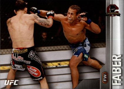 Urijah Faber 2015 Topps UFC Champions Base #181 Red