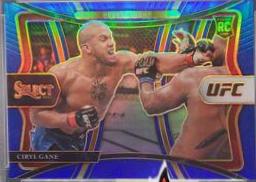 Ciryl Gane 2021 Panini Select UFC Premier Level #180 Blue